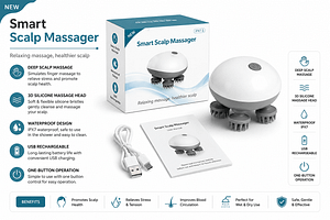 Home smart scalp & full body massager