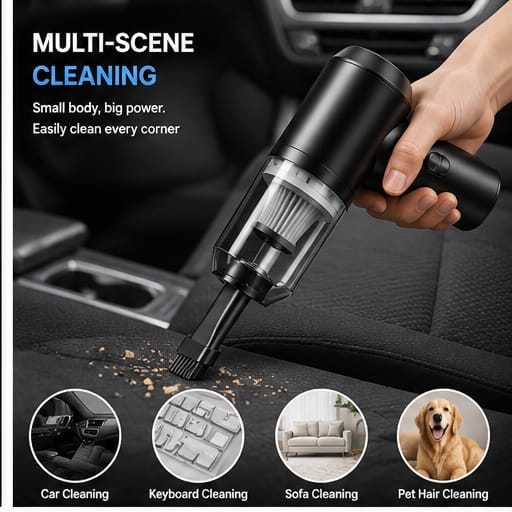 third_photo Portable Vacuum Cleaner - Image 2